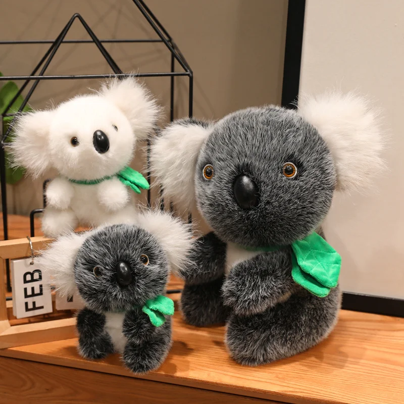 18/25/30CM Cute Soft Koala Animal Plush Doll Soft Simulation Koala Stuffed Plush Toys Lovely Birthday Gifts for Girls Boys
