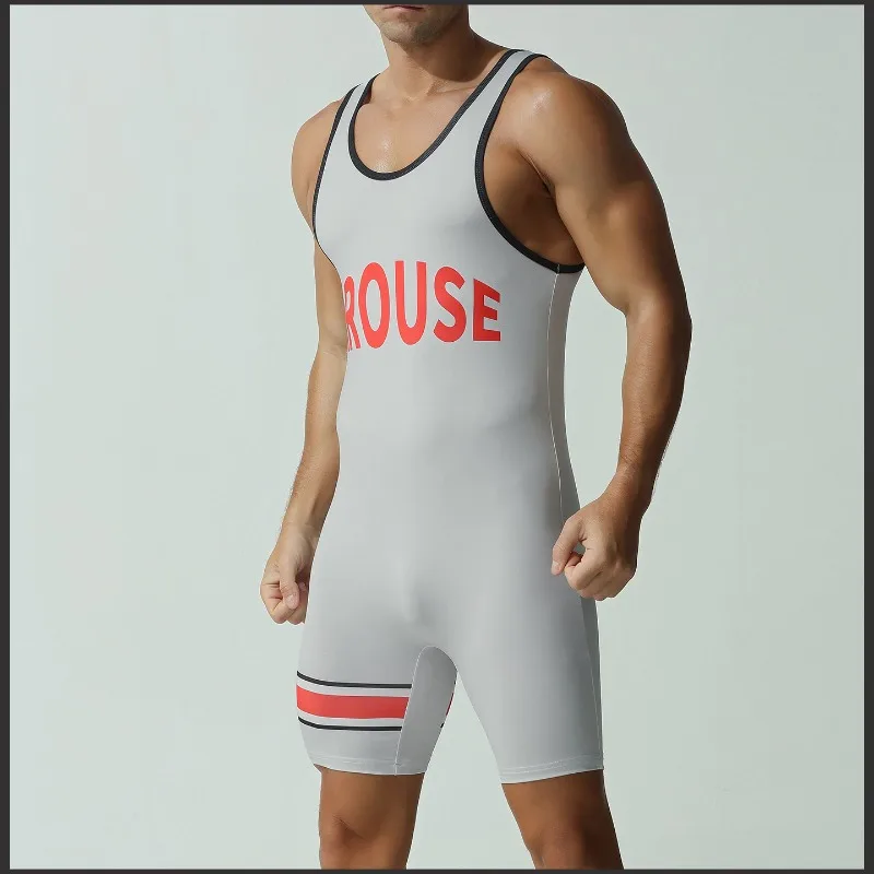 TAUWELL Sports Vest for Running Weightlifting Boxing Fitness Yoga One-Piece Suit Cycling Vest Shorts Set