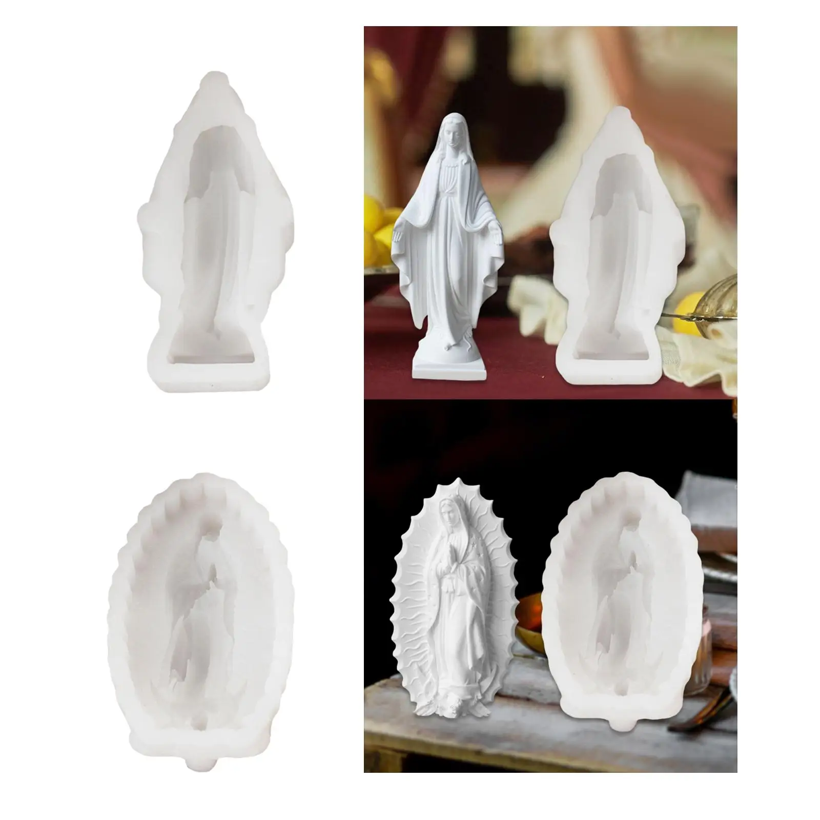 

Силиконовая модель свечи 3D Силиконовая модель Гипсовая статуя Литье из эпоксидной смолы