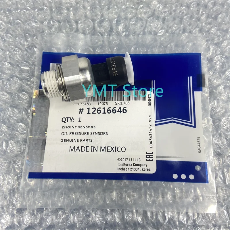 Interruptor del Sensor de presión de aceite para Buick Cadillac Chevrolet Trailblazer GMC Yukon Envoy Hummer Pontiac OE # D1846A 12677836 12616646