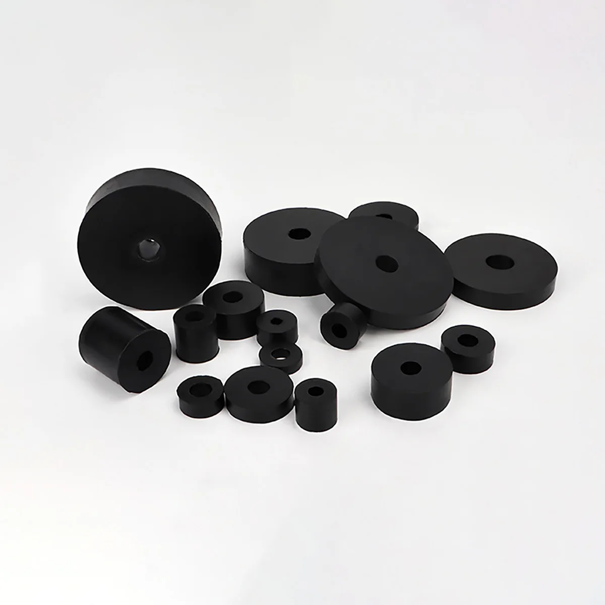 Leijiu ID 4mm bis 12mm Kreisförmiges Gummi-Dämpfungspad / Ventilator-Dämpfungsscheibe / Gummi-Dämpfungspad – Detail 3