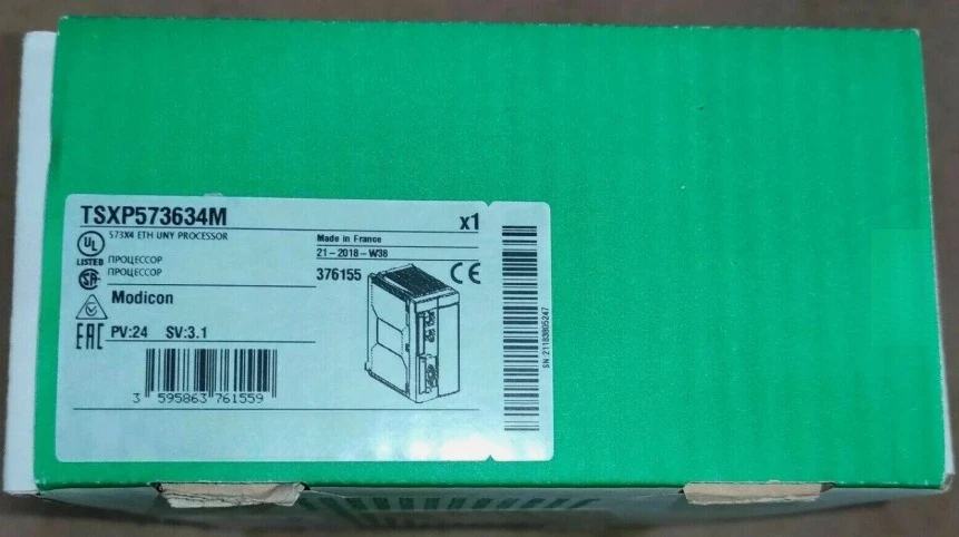 Brand New PLC Module TSXP573634M TSX P573634M TSXPSY5500 Expedited Shipping