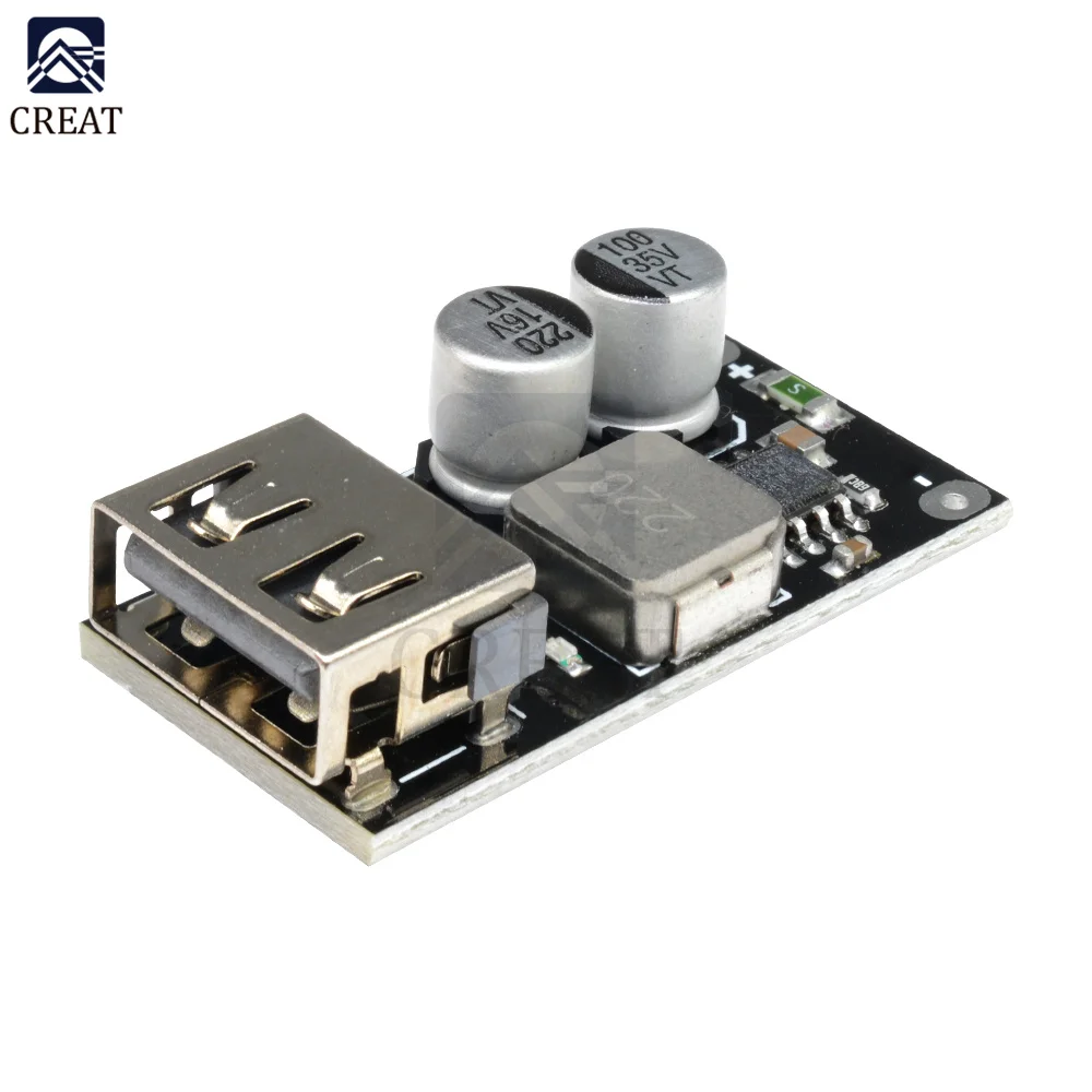 Dual 2 Double Four USB Fast Charger Buck Module Input 6V- 30V Single Port 24W Support QC2.0 QC3.0 QC 2.0 3.0 Car Vehicle Board