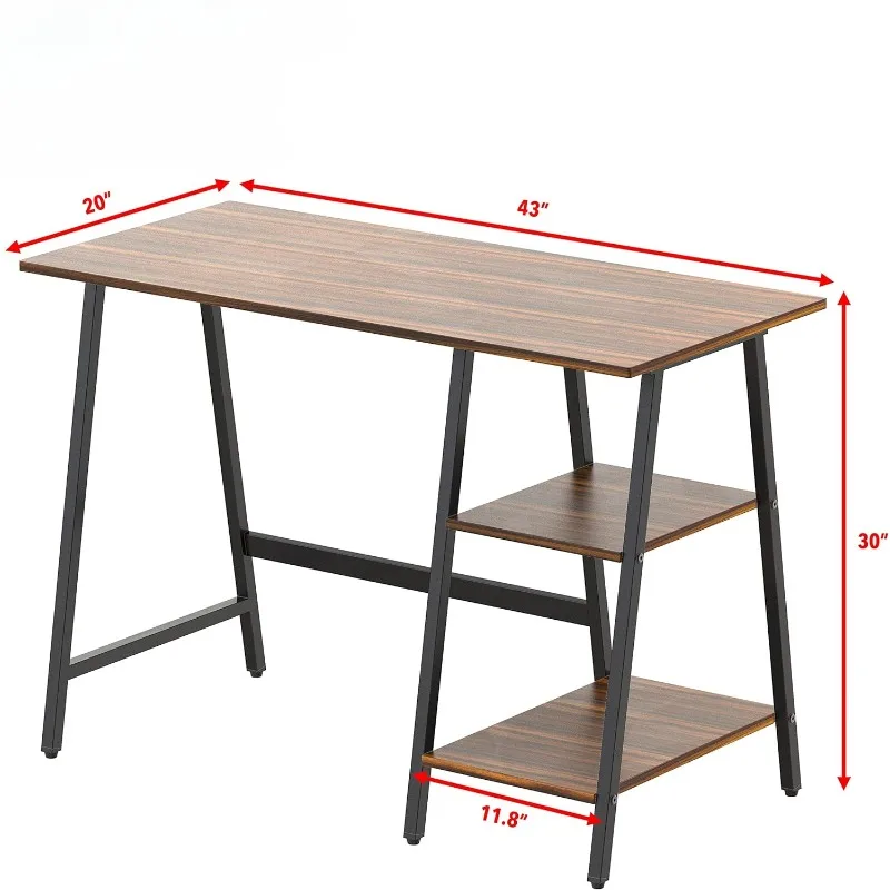 Table de bureau d'ordinateur, mobilier de bureau
