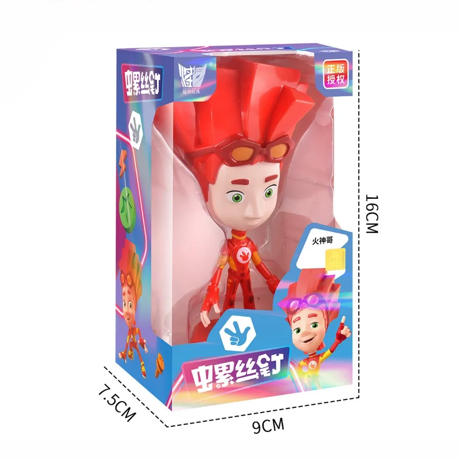 Genuíno a família fixies kawaii nora nolik gus nina transformando brinquedo figuras de ação decoração desktop presente aniversário brinquedos na moda