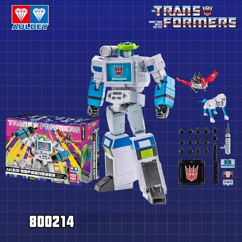 AULDEY ‌   Trasformatori AAE originali Optimus Prime G1 Fine Painting e assemblaggio Modello di telefono attivato Regali di festa Disponibile