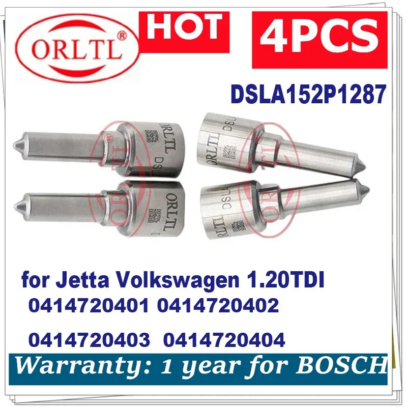 

НОВЫЕ форсунки DSLA152P1287 0 433 175 379 (0433175379) для Jetta 0414720401 0414720402 0414720403 0414720404, дизельные, 4 шт.