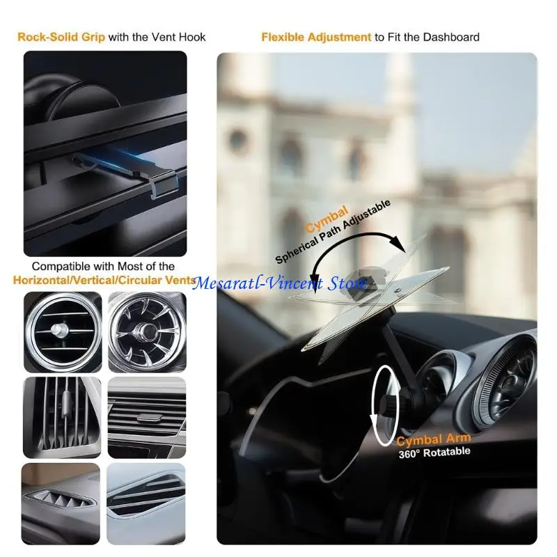 A70F Musical Theme Car Crash Cymbal Decoration Simple On Design For Most
