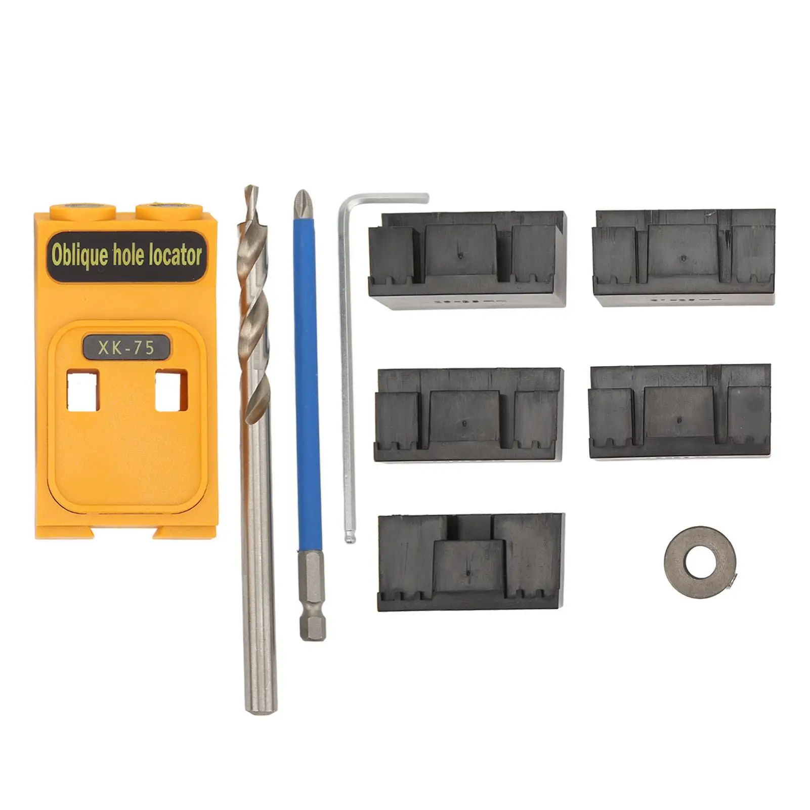 

Woodworking Pocket Hole Jig Kit Easy Set for joinery Tool for diy Carpentry Projects