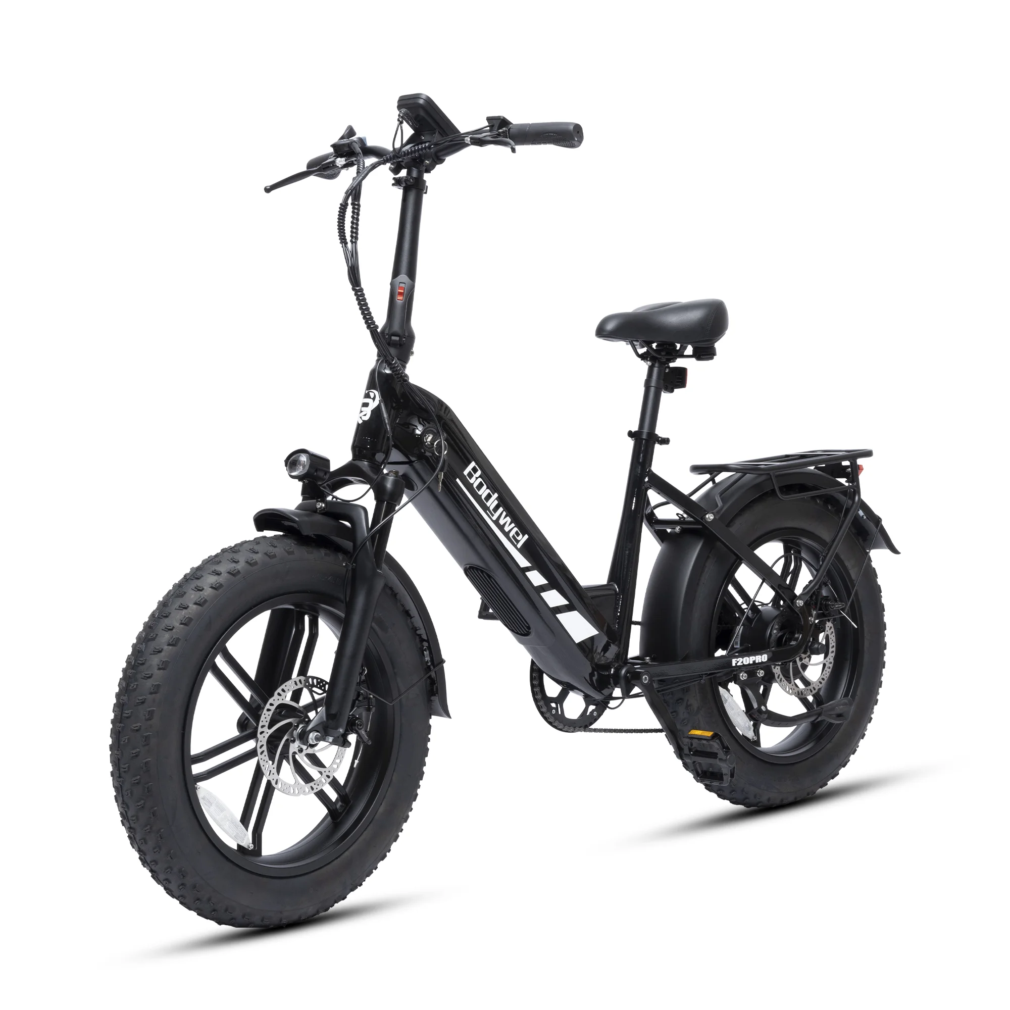 Bodywel F20PRO Elektrische Fiets All Terrain Volwassen Elektrische Fiets 750W Motor 48V 20Ah 20" Vetband E-Bike Hydraulische Rem 7-versnellingen