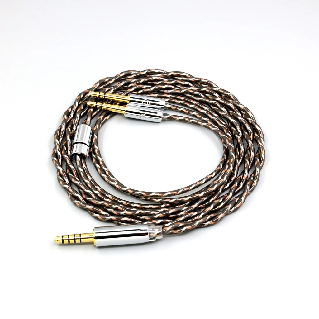 

TypeX 25AWG Litz Shielding 7n OCC Earphone Cable For Final Audio D8000 AFDS pro Design Pandora Hope vi Yamaha YH-5000SE 8896