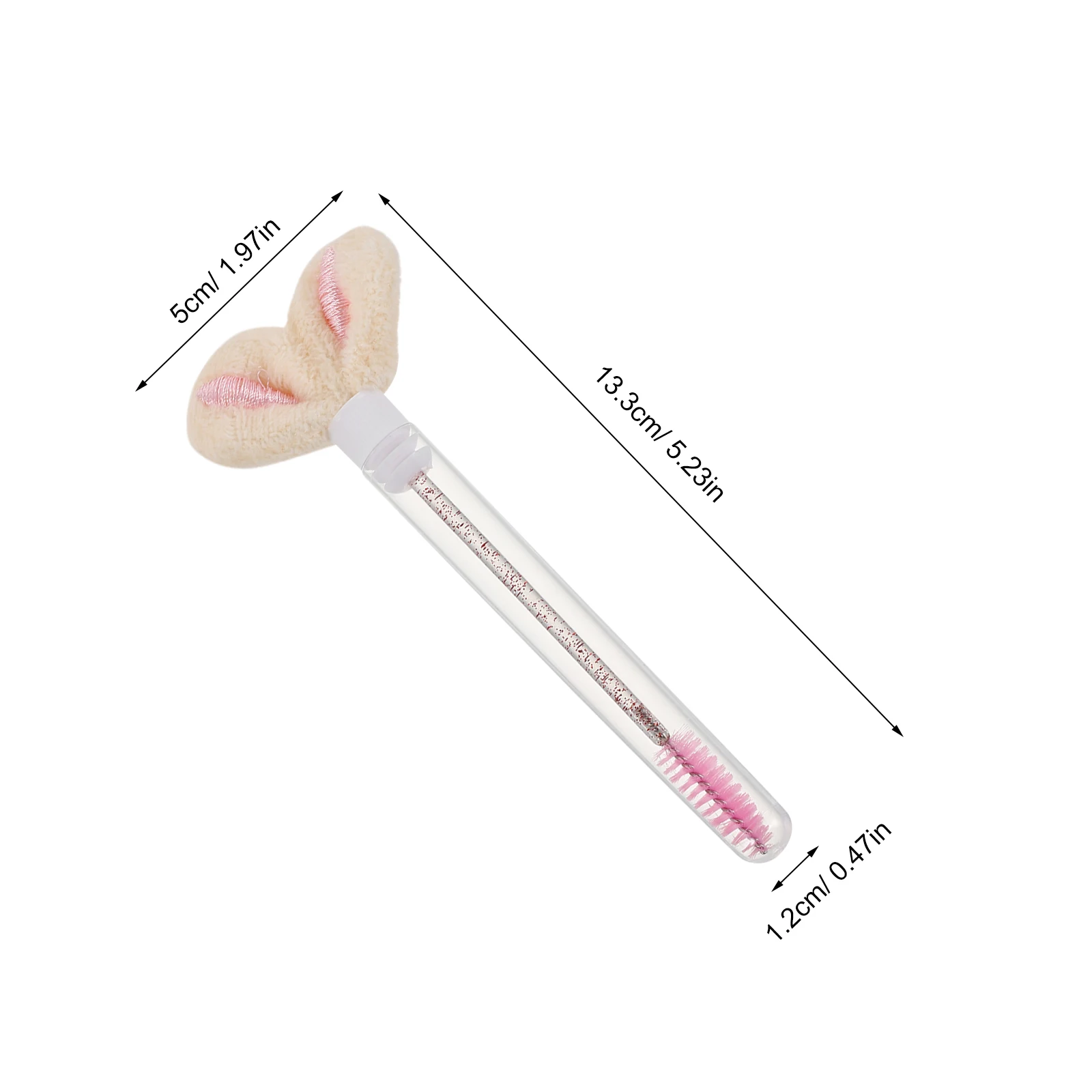 20 قطعة المتاح رمش Spoolie الصولجانات كريستال ماسكارا فرش ل لاش تمديد الحاجب الاستمالة ماكياج أداة