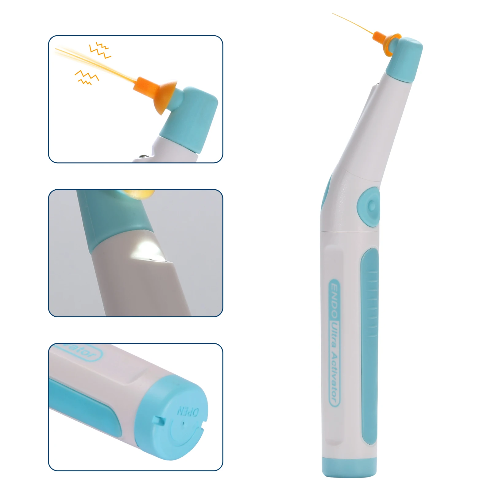 Dental Endodontic Endo Ultra Activator Handpiece LED Light Root Canal With 150 Sonic Irrigator Tips  Dentistry Instrument Tools view 4