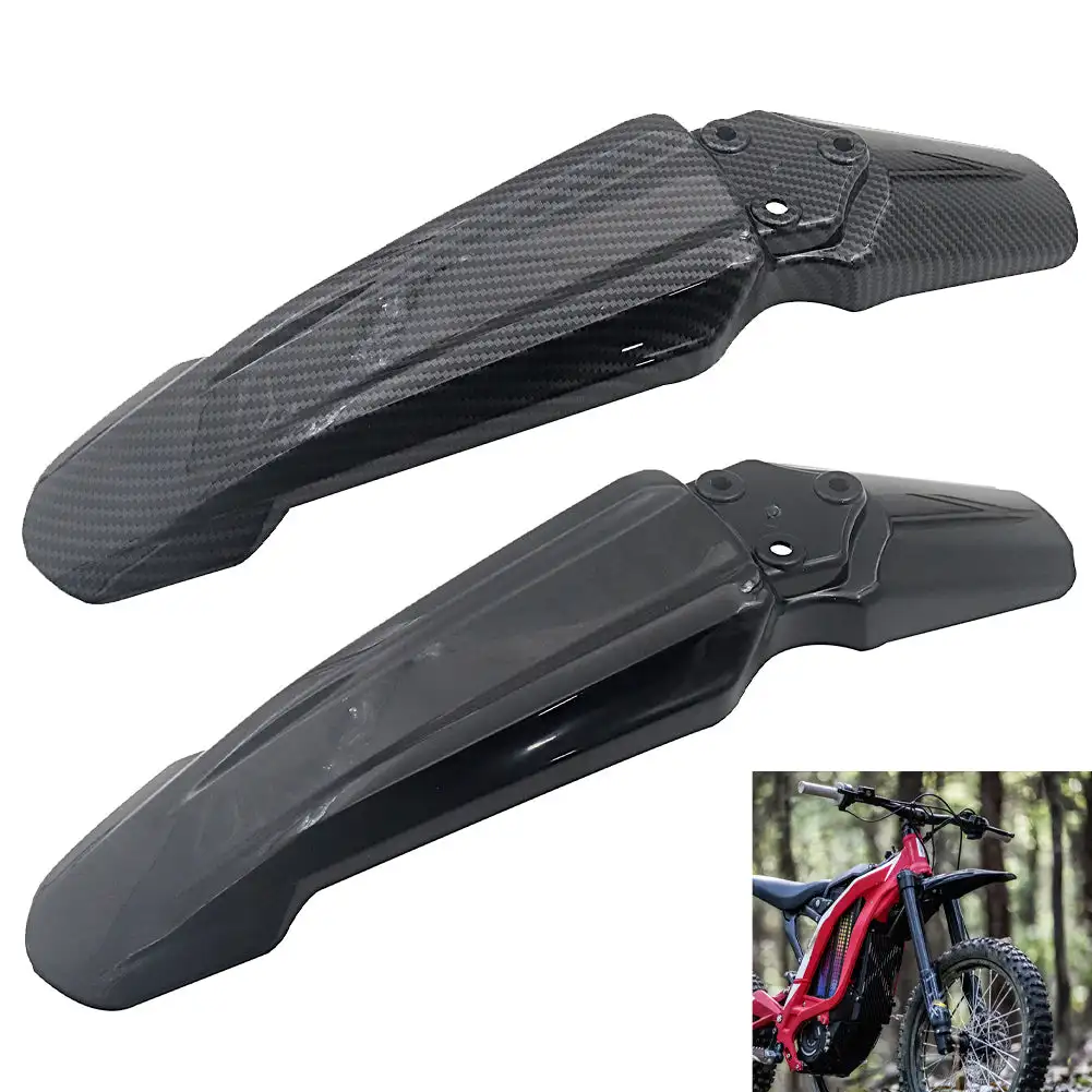 Motorcycle Front Mudguard Motocross Fender Moto Dirtbike Dirt Bike Mudguards Accessories For Surron Light Bee X S Electric Bike