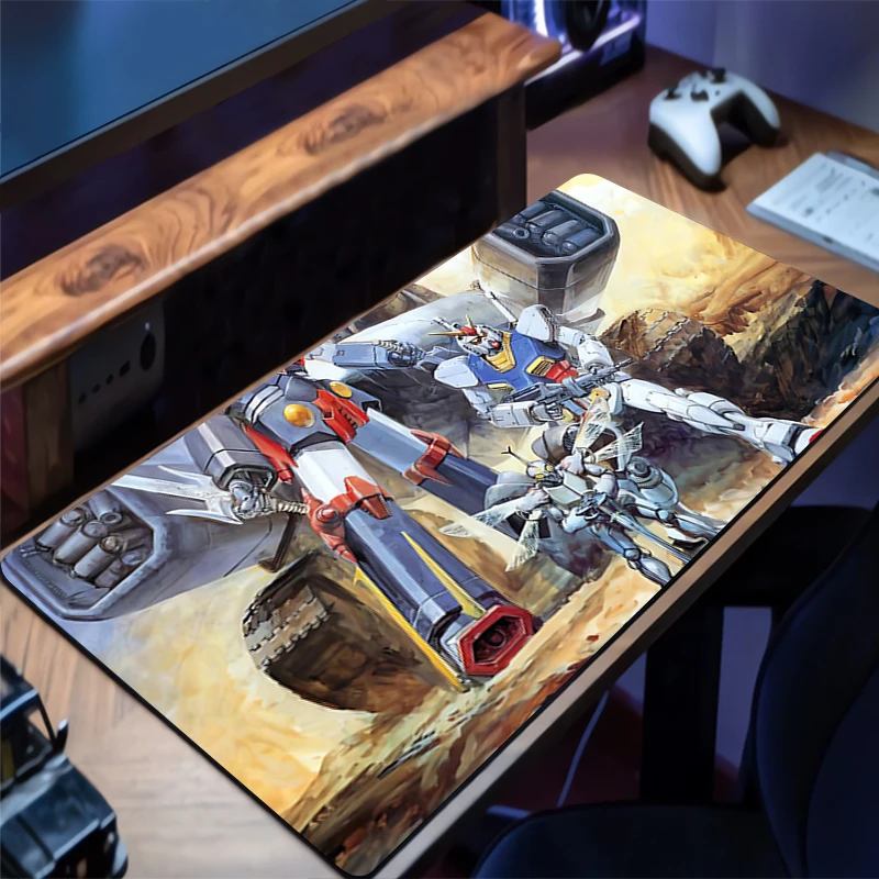 

Mousepad Mechanical Warrior RX-78-2 Gundam HD Desk Mat Non Slip Desk Mouse Mat Rubber Keyboard Pad Extended Pad Gaming Mouse Pad