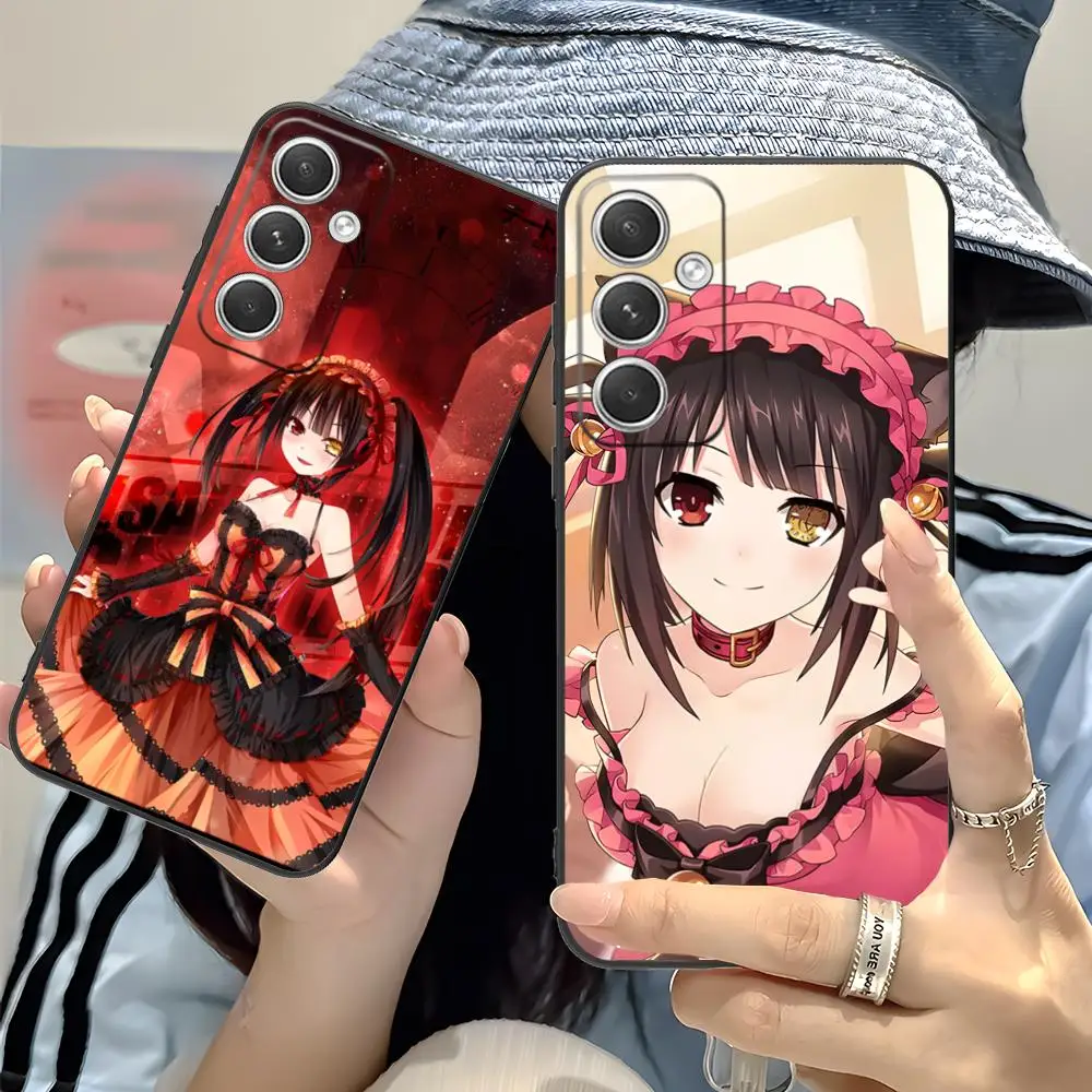 

Чехол для телефона Date a Live Kurumi Tokisaki для Samsung Galaxy S25 S24 S23 S22 S21 S20 Note20 Plus FE Ultra Color Protective Pretty