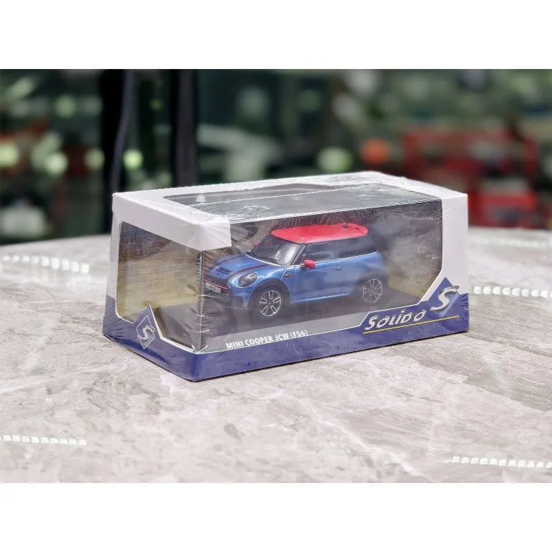 

Diecast SOLIDO 1:43 Scale Mini Cooper JCEW F56 Alloy Car Model