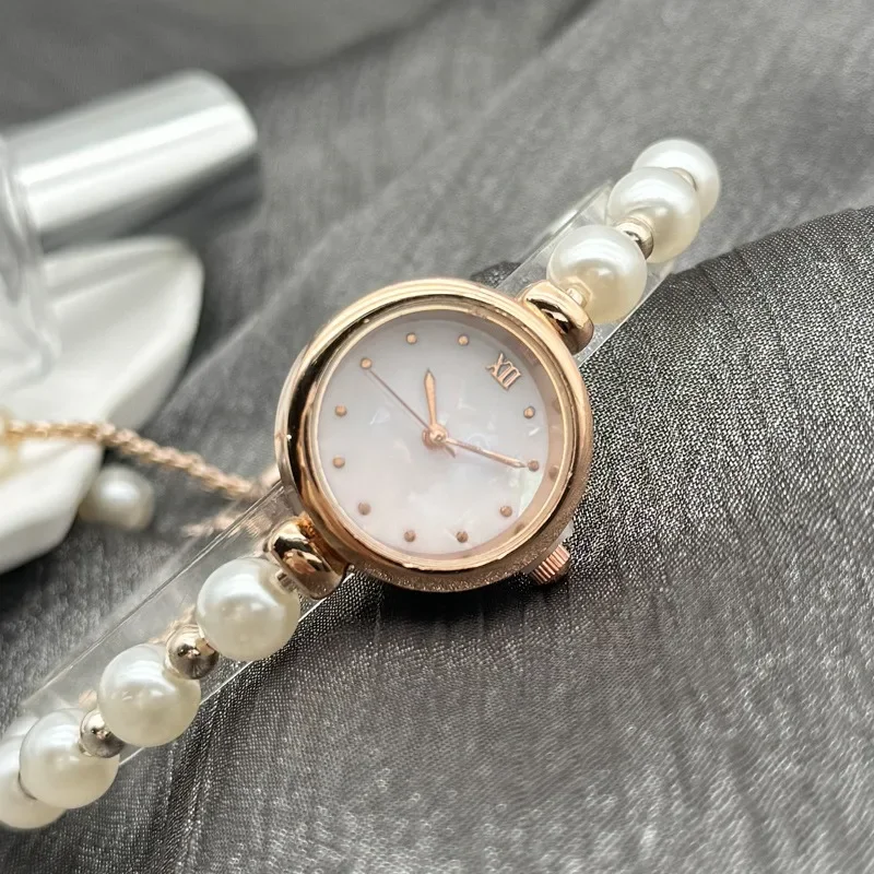Fashion Women's Quartz Watch 2025 Light Luxury Diamond Inlaid Adjustable Bracelet Premium Feel Couple Watch can be customized