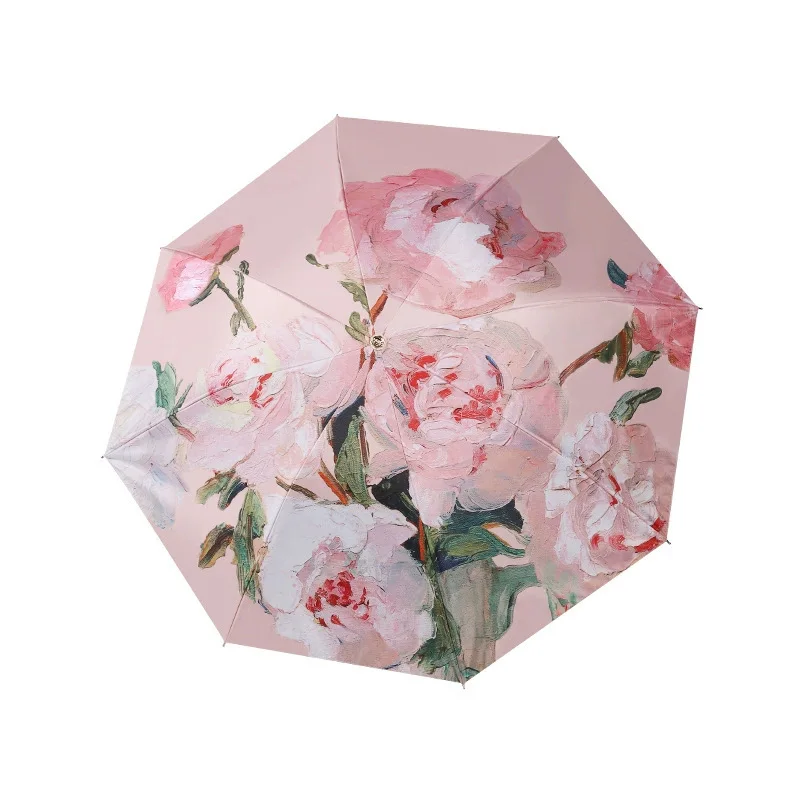 

Двусторонняя футболка, новый двухслойный зонт от солнца с клеем Bla, женский солнцезащитный зонт с защитой от ультрафиолета, цифровая печать...