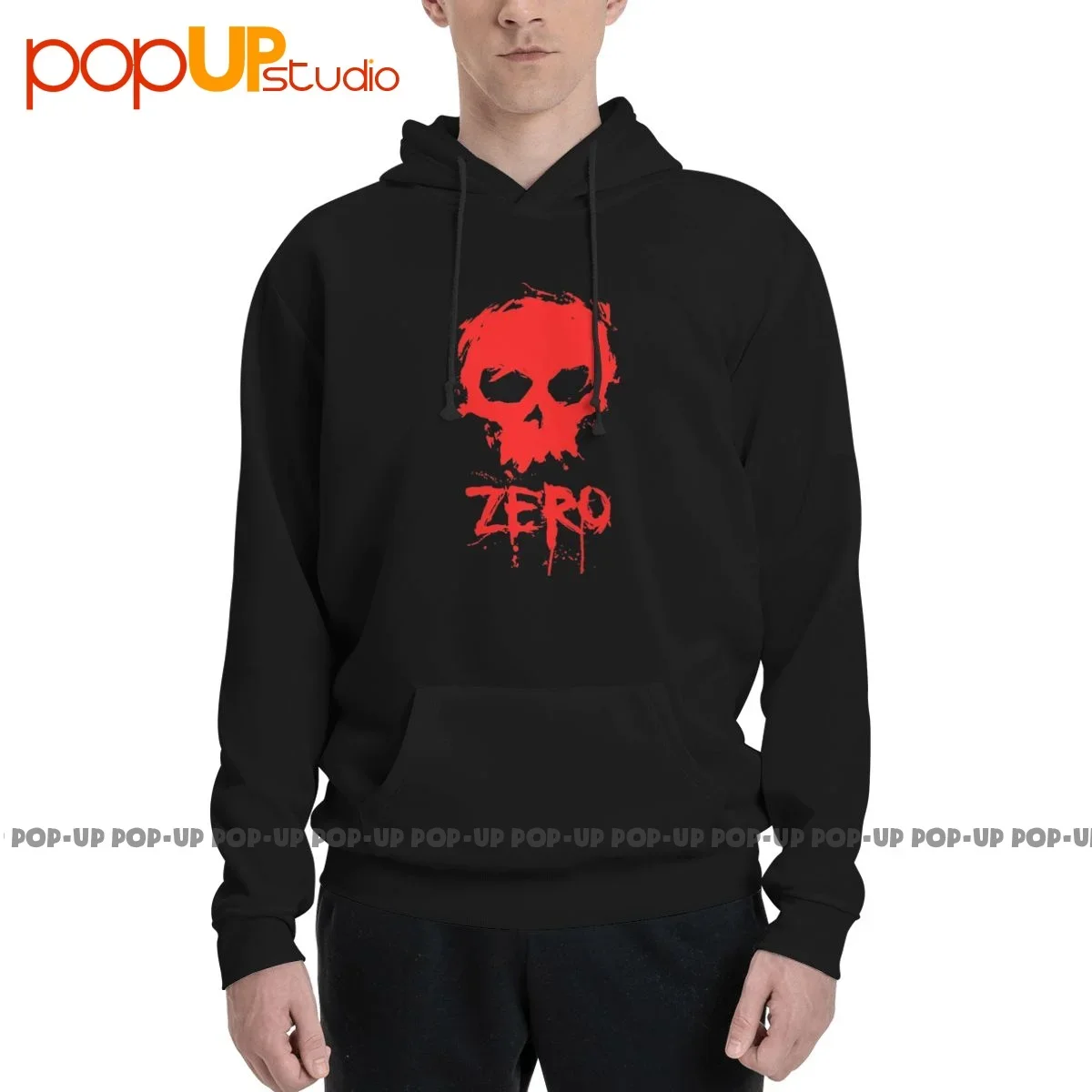 Zero Skateboard Zero Blood Skull Hoodie Sweatshirts Hoodies Best Retro Hot Deals Streetwear