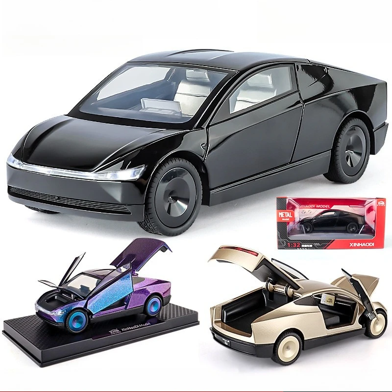 

Модель беспилотного такси 1:32, игрушечная машинка из сплава, симулятор для мальчиков, специальное предложение