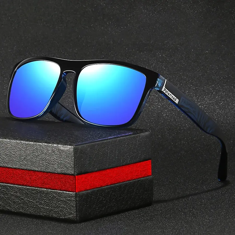 Fashion Polarized Sport Sunglasses For Men Women Driving Fishing Luxury Brand Designer Sun Glasses Pattern Vintage Eyewear UV400