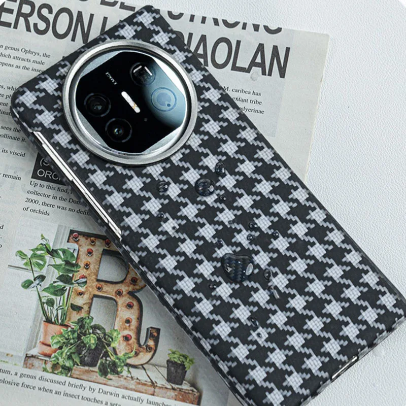 Case for Huawei Mate X5 Magsafe Magnetic Wireless Charging Carbon Fiber Aramid Fold Mobile Phone Protective Cover Protection