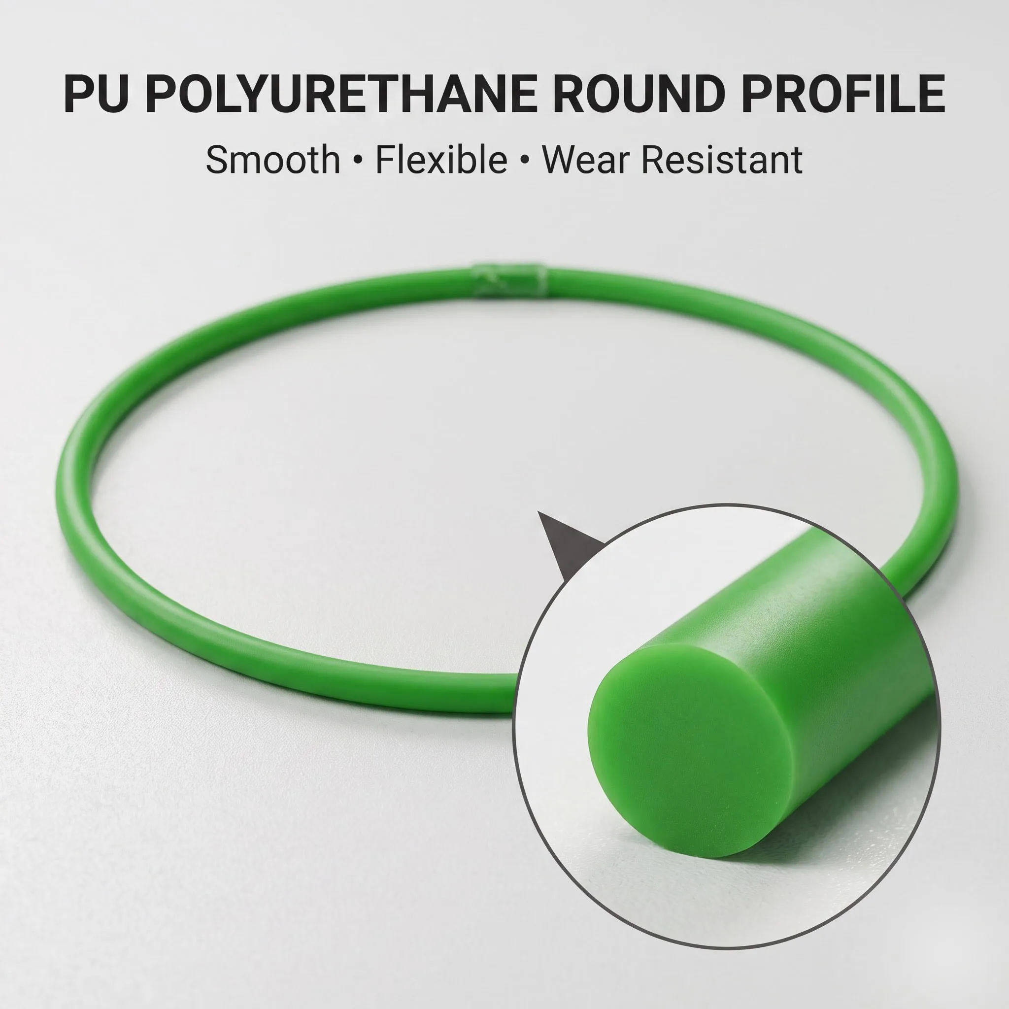 YGTITAN Green PU Round Belt for Solder Paste Mixer SMT Machine Replacement Drive Belt Mixing Machine Accessories