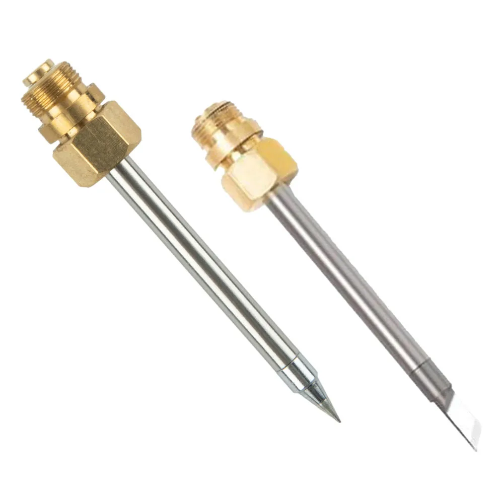 

2PCS USB Charging Soldering Tips 5V 8W Adjustable Temperature Compatible with Most Portable USB Soldering Irons