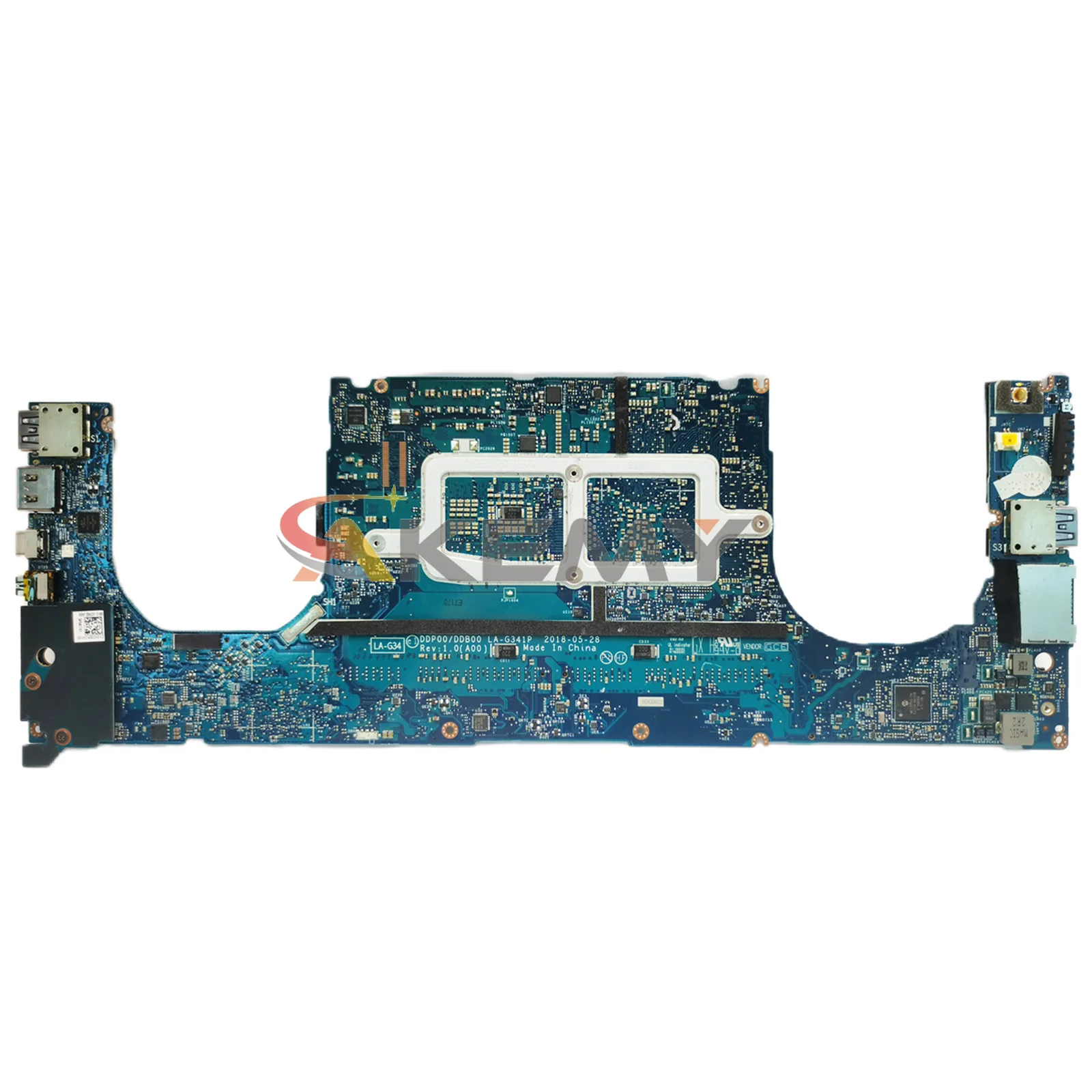 Imagem -03 - Placa-mãe para Laptop Dell Precision 5530 Xps 15 9570 com Cpu i5 i7 i9 P1000 P2000 Mainboard 0971p6 0kmyjt 03dpfv La-g341p de