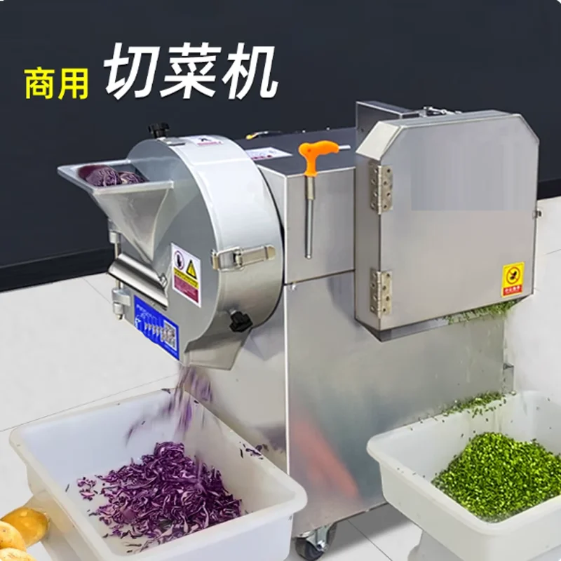 عالية الجودة التجارية البطاطس الحلوة الجزرة الخيار آلة قطع مكعبات الخضار الجذر آلة تقطيع الخضروات المقامر