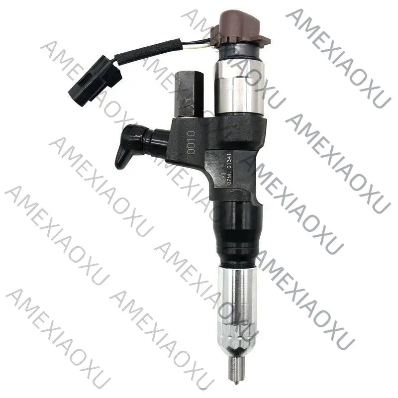 

095000-6353 Diesel Fuel Injector 23670-E0050 FIt For Hino J05E J06 Kobelco Excavator