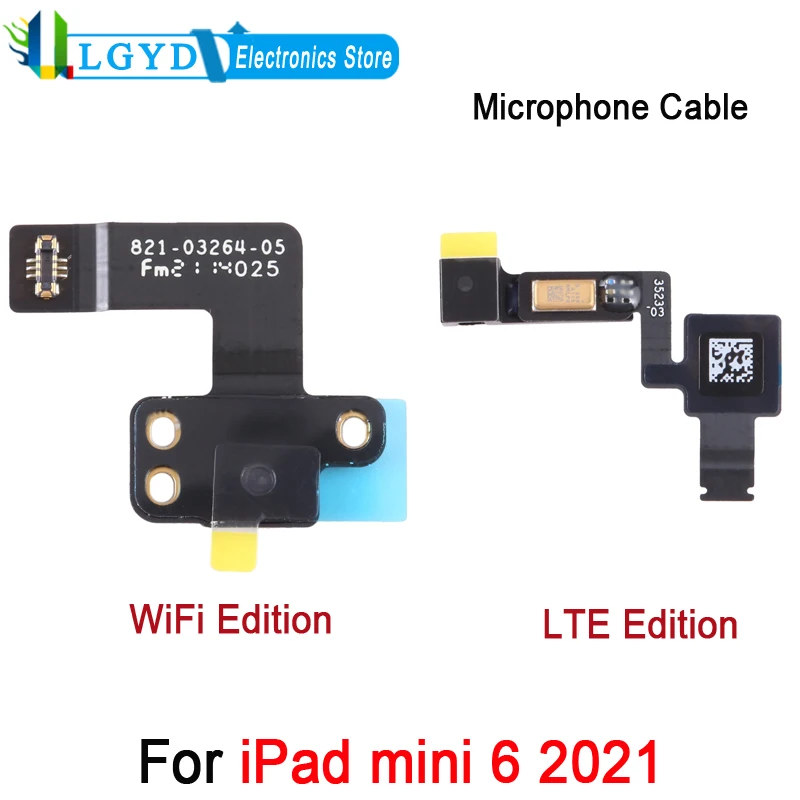 Microphone Flex Cable for iPad mini 6 2021 LTE Edition / WiFi Edition