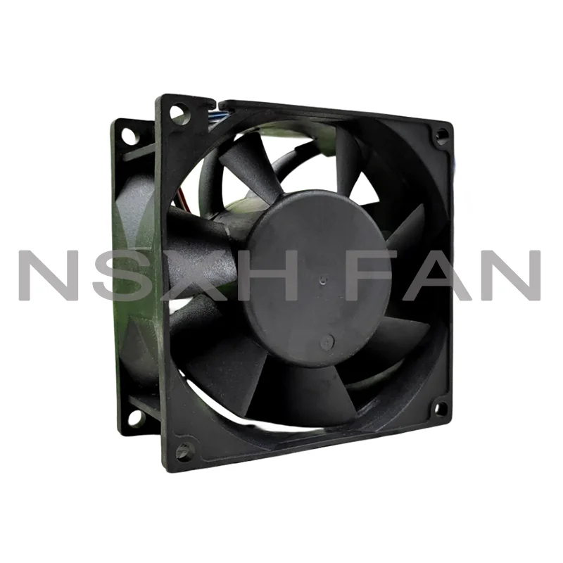 Ventilador de refrigeração original, novo, AD0824VB-F7BDS, 8038, 24V, 0.95A, 4 fios, 8 cm