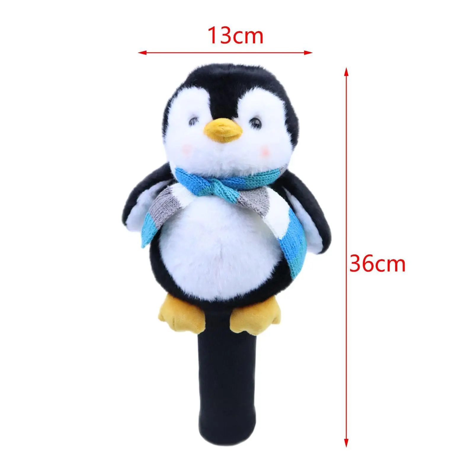 Plush Golf Wood Headcover, Golfer Equipment Novelty Golfer Gift, Women Men Protector Scratch Resistant Golf Club Head Cover