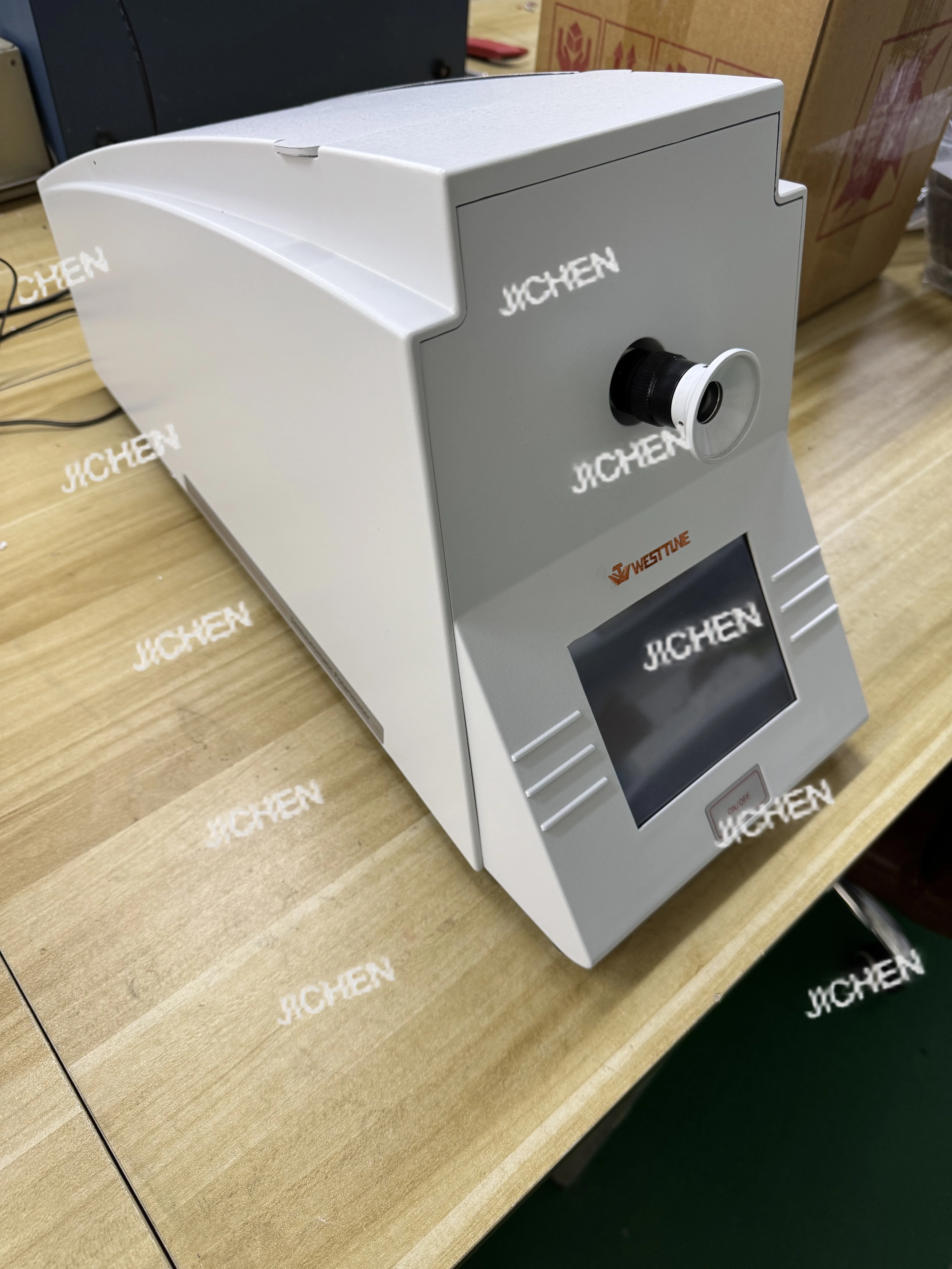 Polarimetro digitale semiautomatico da tavolo da laboratorio con touch screen