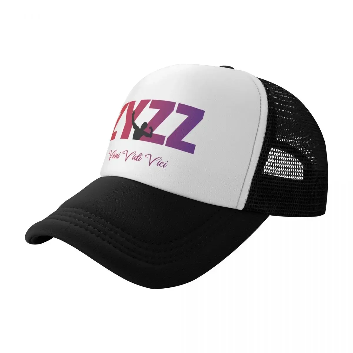 Zyzz Text Sickkunt Gym Bodybuilding Motivational Aesthetic Veni Vidi Vici Design Baseball Cap Custom Cap Female Men's