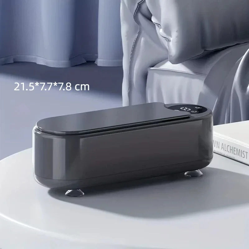

2026 New Portable Ultrasonic Glasses Cleaner Electric Eyeglasses Cleaning Machine USB Rechargeable Household Personal Care Tool