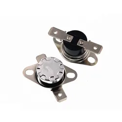 2pcs Bimetal thermostat KSD301 10A/250V 0C~250C Temperature Switch Thermal Control 75C 85C 95C 105C 125C 135C 145C 180C Degree