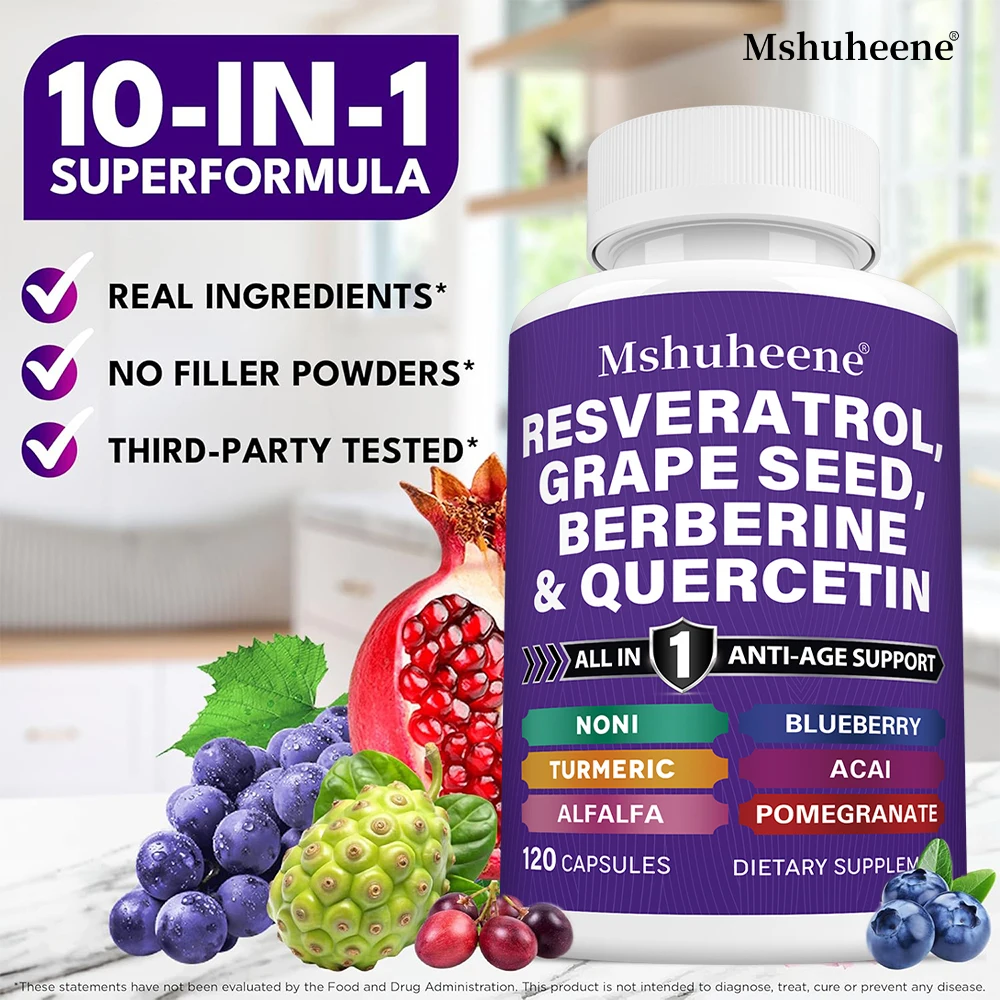 Resveratrol, Berberin, Kveseti - Resveratrol Capsule Anti Aging incelemesi ve fiyatı
