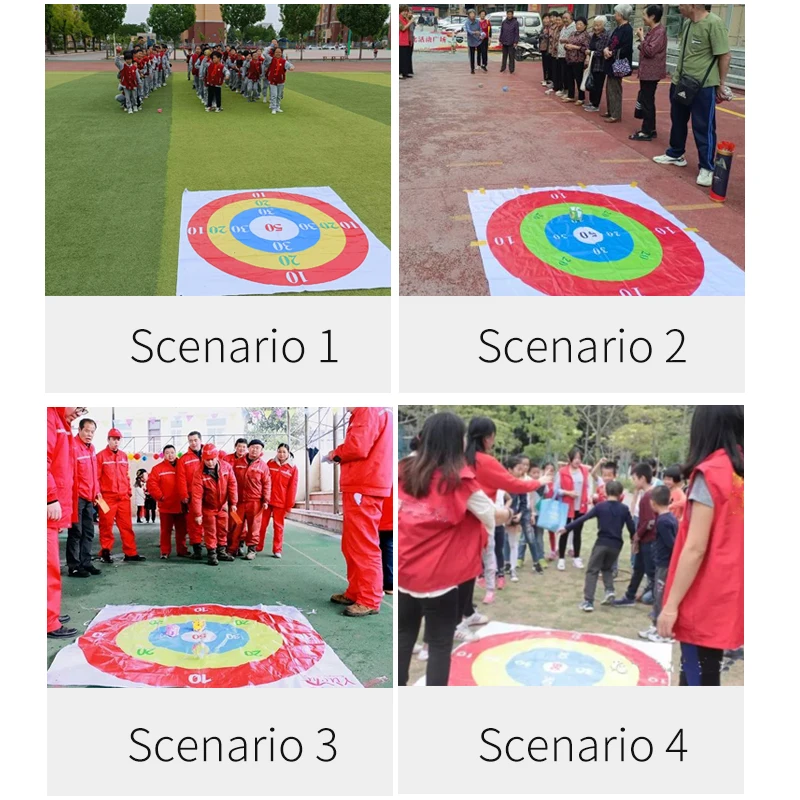 Equipe de construção ao ar livre pai criança interação saco de areia jogando brinquedo alvo jogando tabuleiro diversão jogo adereços criança equipe treinamento brinquedos