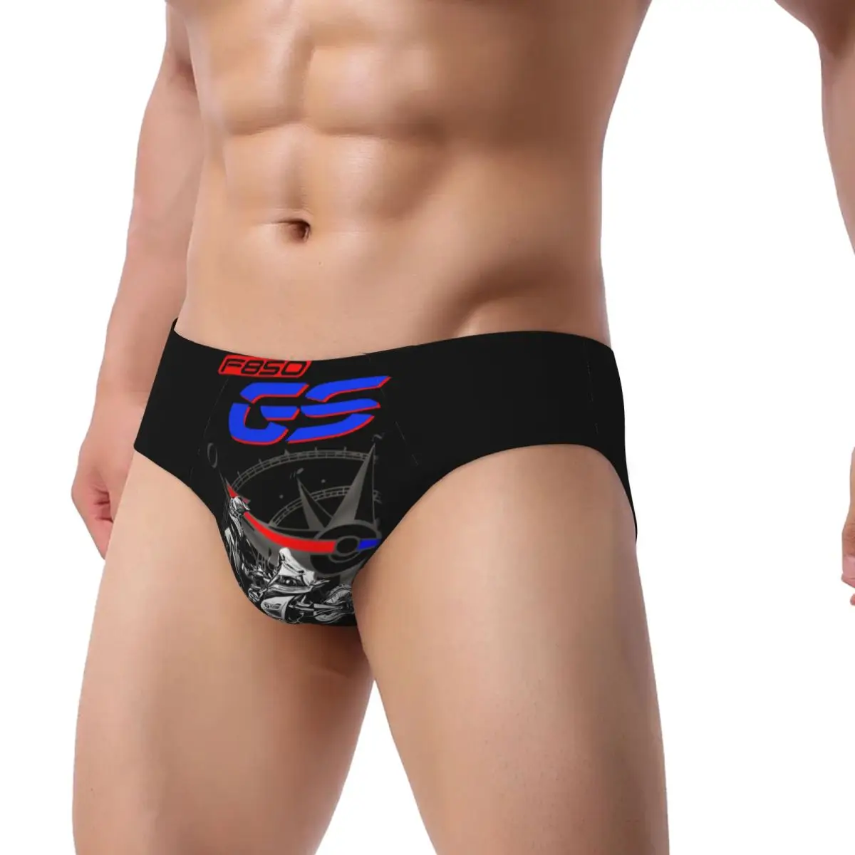 Custom F850 Motorcycle Adventure GS Men's Briefs Panties Men Stretch Underwear Underpants