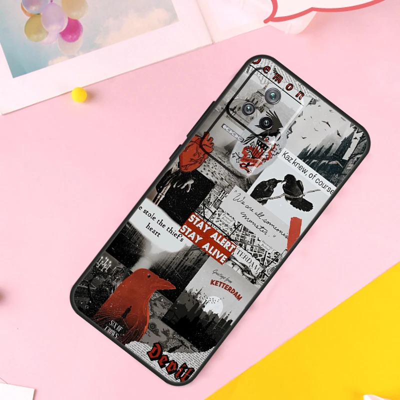 Six Of Crows Case For Xiaomi 11T 12T Pro 11 12 13 Lite 12X POCO F5 X3 X5 Pro M4 M5s F3 F4 X4 GT Cover