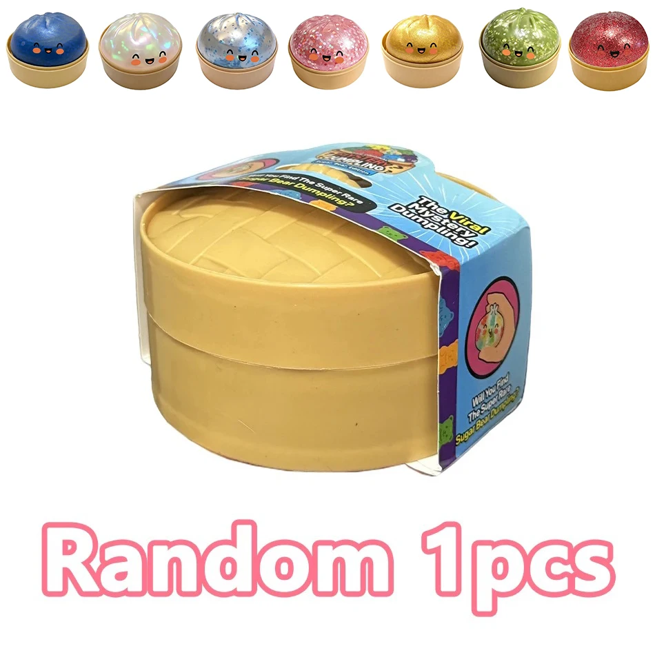 11 Stile Realistische Riesen-Knödel-Quetschspielzeuge mit Bambus-Dämpfer, weiche Teigkugel, Entspannungs-Fidget-Spielzeug, lustiges kreatives Geschenk