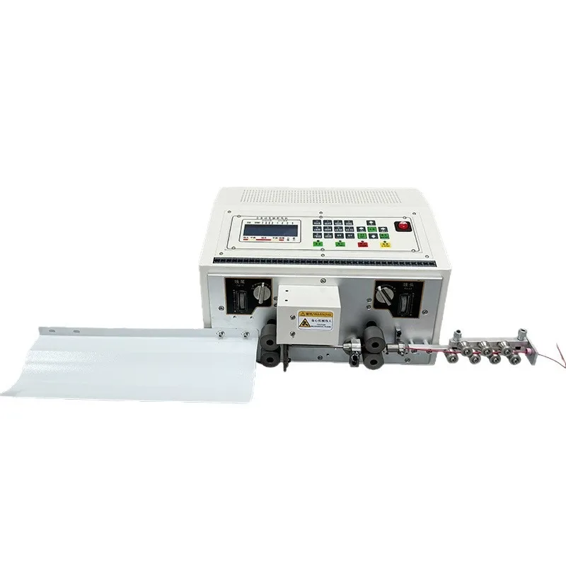 Factory Workshop Automatic Computer Wire Stripping Machine Electronic Cable Cutting Twisting Splitting Device Full Automatic