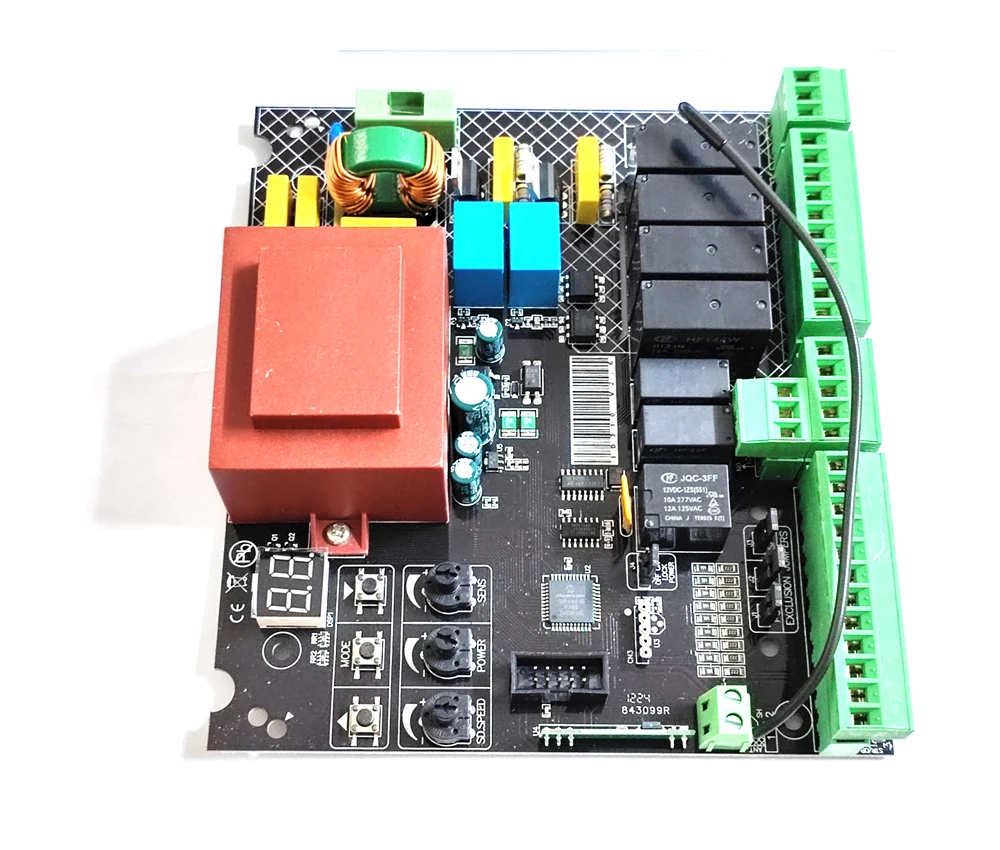 230VAC Power input Swing Gate opener board card chip circuit board controller Control Panel remote control optional