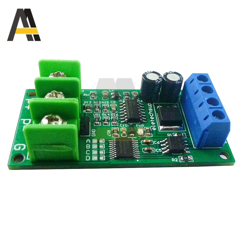 PT100 Temperature Sensor RTD Converter DC 12V RS485 Modbus Rtu Sensor Module -20-220℃/-20-400℃ 8-25V with case