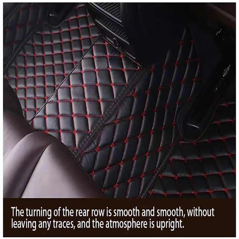 Leather car floor mats For Honda CR-V e:NS1 HR-V INSPIRE LIFE UR-V XR-V ENVIX accessories Automobiles para auto Vehicle supplies