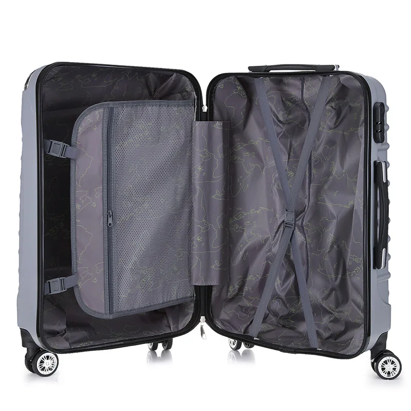 (56) Customized 20-inch ABS Suitcase Portable Boarding Trolley Case