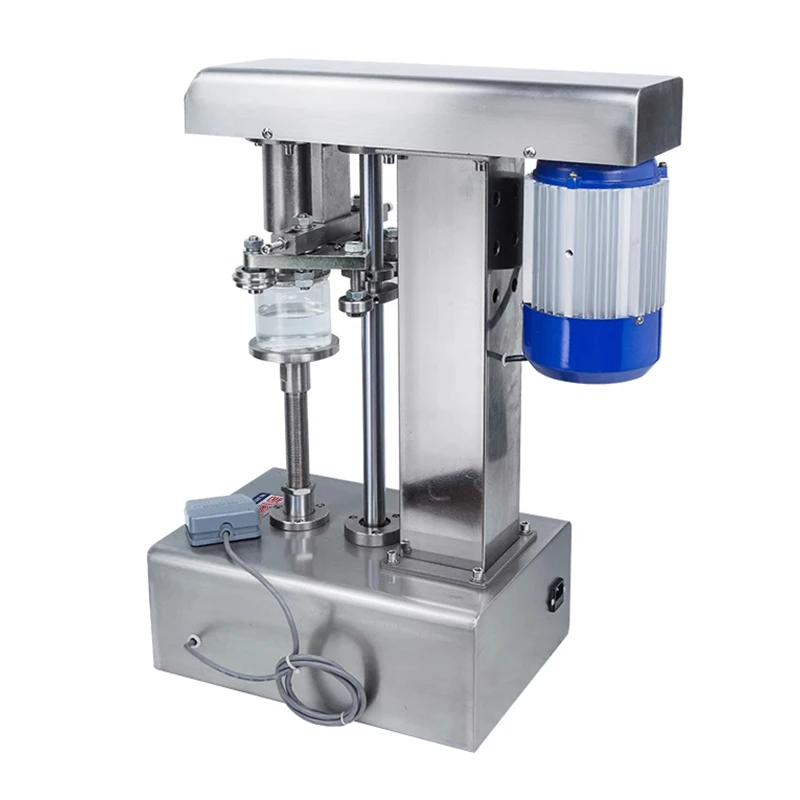 Machine à sceller les canettes en fer blanc, bouteille en plastique, Machine de capsulage de canettes en papier, capuchon en aluminium, électrique Commercial
